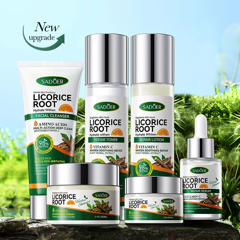 Sadoer - Licorice Root Whitening Skin Care Set (Original)