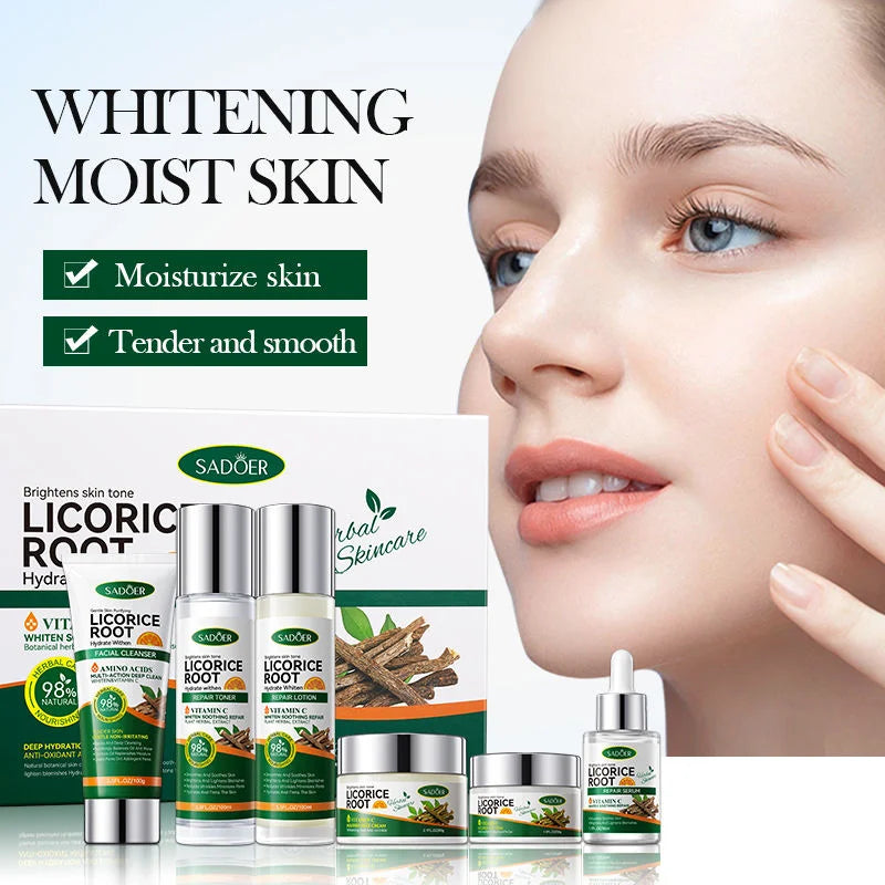 Sadoer - Licorice Root Whitening Skin Care Set (Original)