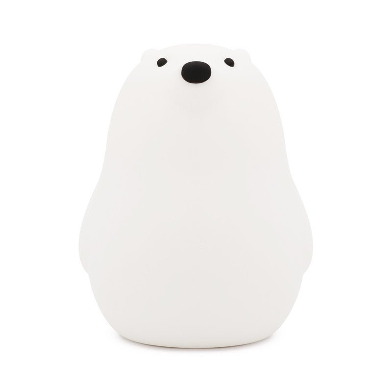 Little White Bear Pat Light Silicone Soft Light Sleep Light Night Light